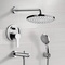 Tub and Shower Faucet Set with Handheld and Rain Shower Head